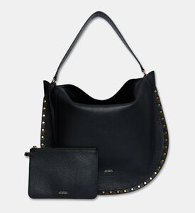 Isabel Marant Oskan Grained Leather Hobo Bag, Packshot View