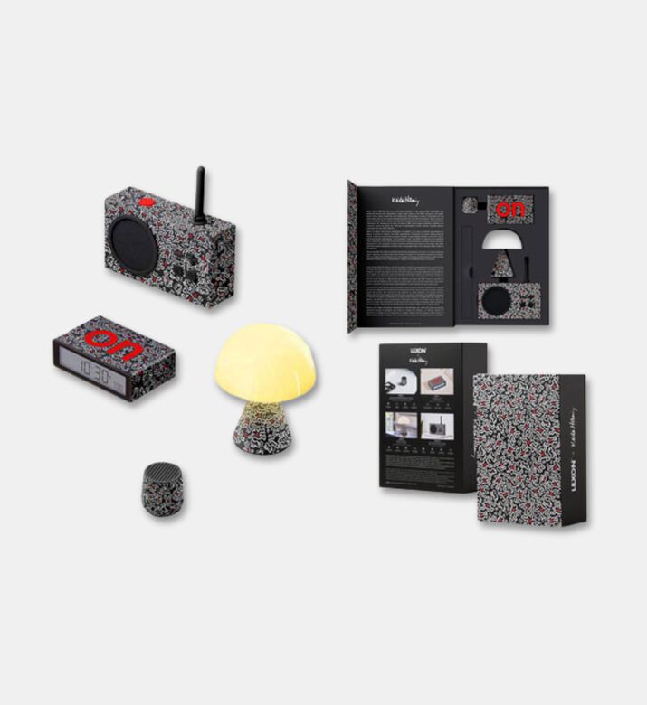 Lexon Design Keith Haring Love Gift Set, Packshot View