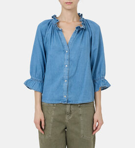 قميص دراكو بقصة فضفاضة