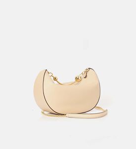 Strathberry Crescent Moon-shape Bag, Beige, Packshot View