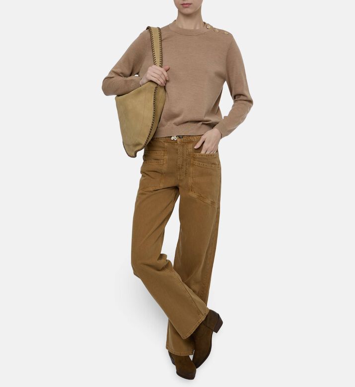 Ba and Sh Pull Byleil, Beige, S, Model View