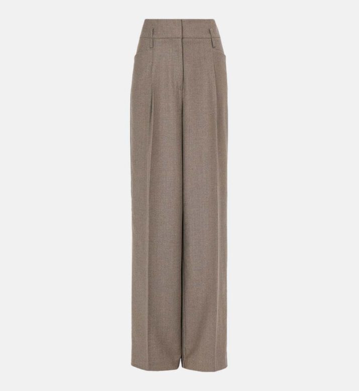 Wide-legged High-waist Pants