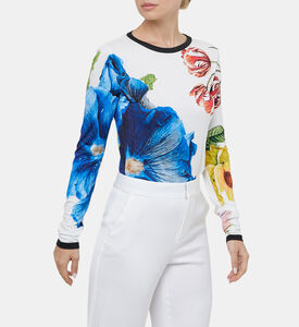 بلوزة ديلاينا بأكمام طويلة