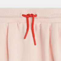Contrasting Side Stripe Fleece Skirt