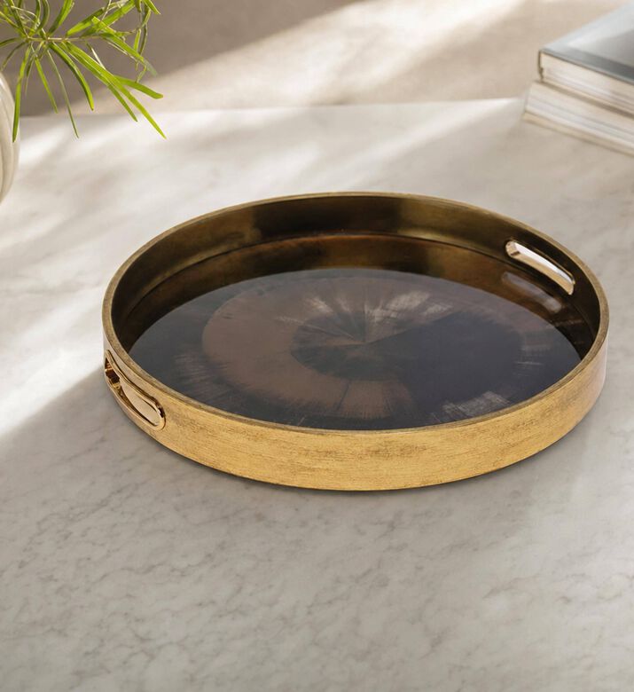 Thun Galateo Iride 2-piece Tray Set, Model View