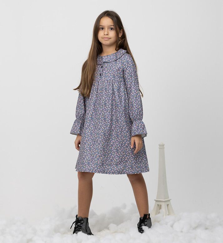 Dalida Cotton Flowery Dress