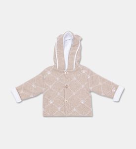 My First Collection Bear Ears Knitted Jacket, Packshot View