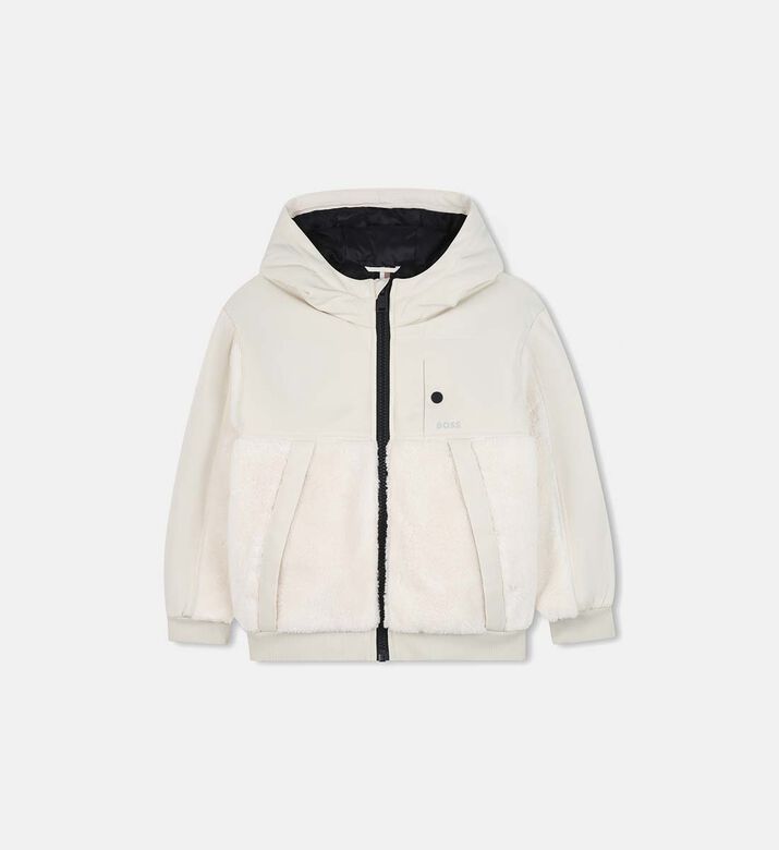Fleece Puffy Long-sleeve Jacket