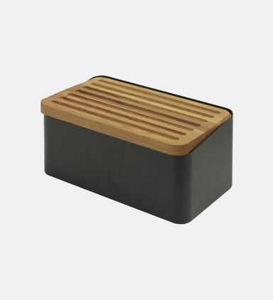 Crispy Bread Bin Wood Board Set