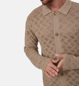 Les Deux Shirt Eloi, Sand, L, Model View