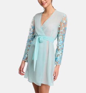 Long-sleeve Floral Detail Cover-up Long-sleeve Floral Detail Cover-up