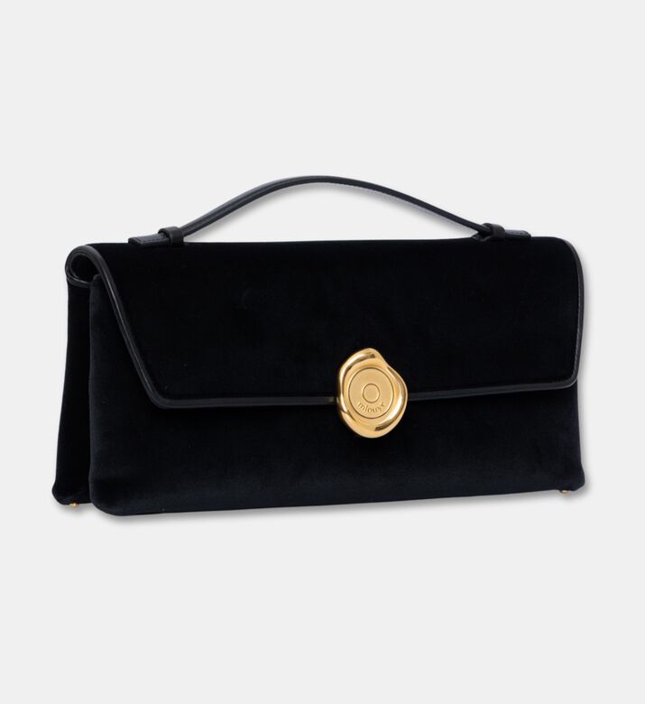 Mlouye Bag Seal Double Clutch, Black, Packshot View