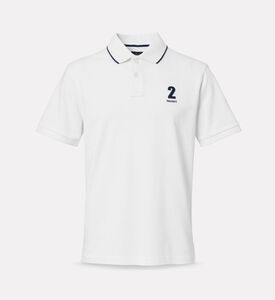 Hackett London Heritage Logo-print Short-sleeve Polo, Off-white, Xl, Packshot View