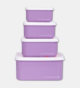 A Little Lovely Company Snack Box Set - Princesses, Packshot View