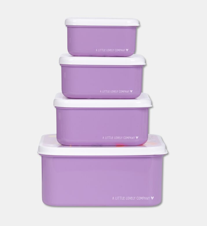 A Little Lovely Company Snack Box Set - Princesses, Packshot View
