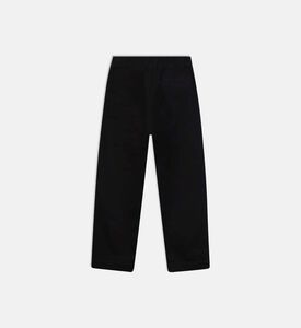 Button Closure Elastic Waistband Pants Button Closure Elastic Waistband Pants