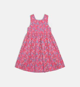 فستان بيلا بنقشة أزهار على كاملها للبنات