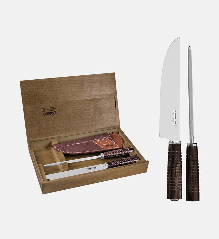 Tramontina Certified Stainless Bbq 3-piece Set, Packshot View