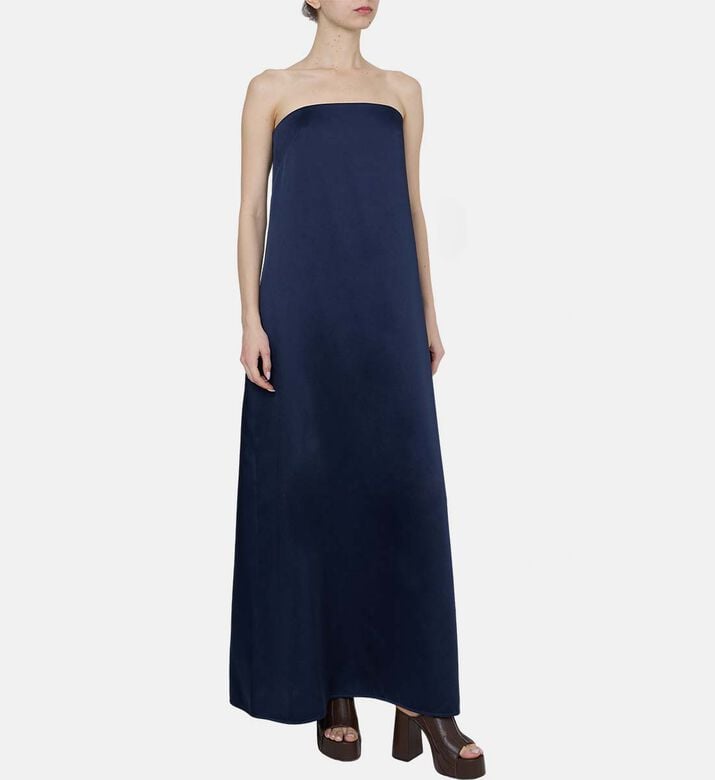 Satin Sleeveless Maxi Dress Satin Sleeveless Maxi Dress