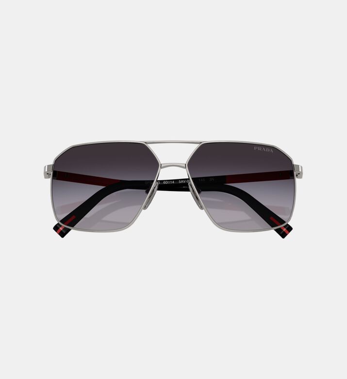Hexagonal Frame Gradient Sunglasses