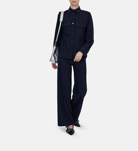 Taskam Single-button Closure Shirt