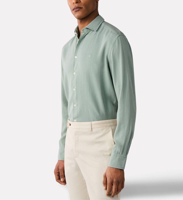 Hackett London Shirt Texture, Model View