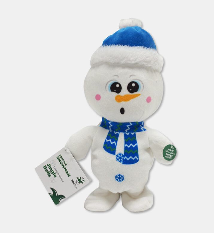Mad Toys Plush Walk Sing Snowman, Packshot View