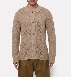 Les Deux Shirt Eloi, Sand, L, Model View