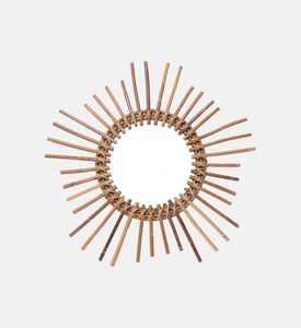 Sun Rattan Wall Mirror 65 Cm