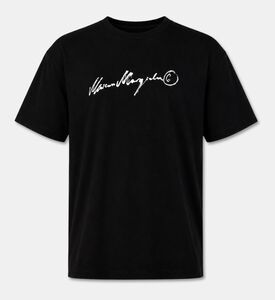 MM6 Signature Script Crewneck T-shirt, Packshot View