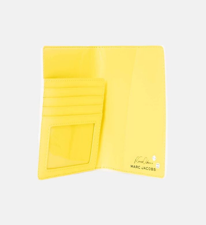 Marc Jacobs Vinyl Record-print Passport Case, Packshot View