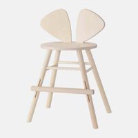 Junior Oak Wood Mouse Chair