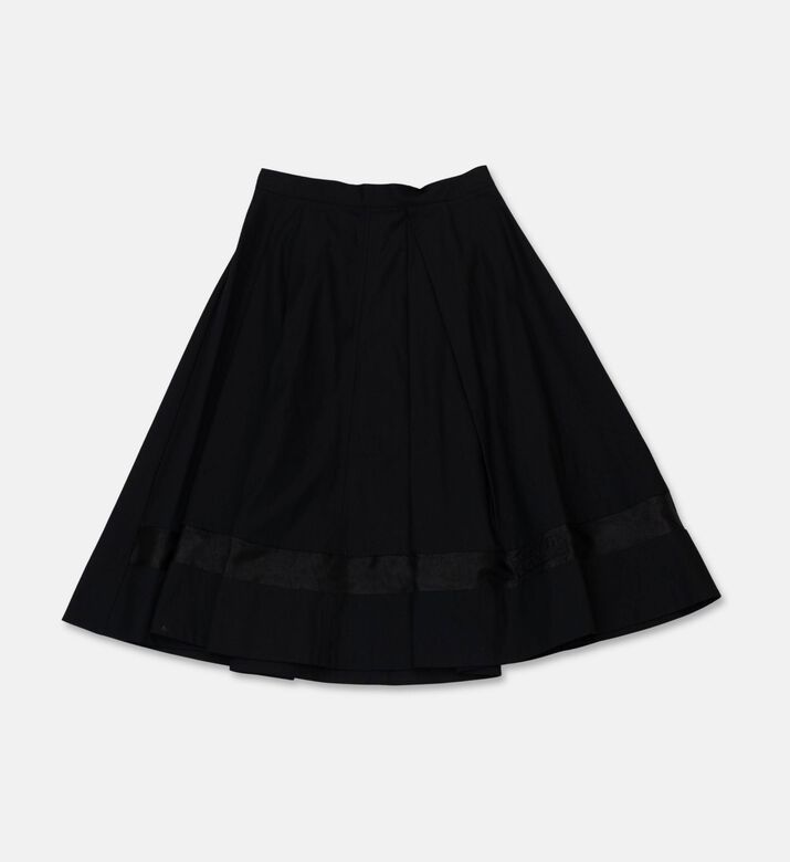 La Mia Bambina Skirt, Black, 12.5y, Packshot View