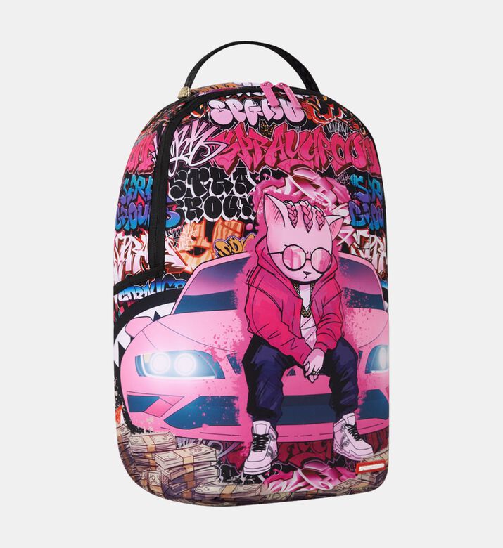 Sprayground Backpack Cash Stacks Kitty, Packshot View