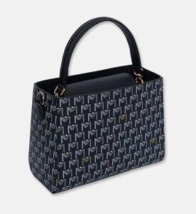 Maya.M Picnic Structured Satchel, Black, Packshot View