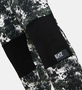 بنطال قطن مطبوع بالكامل