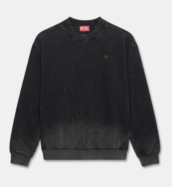 Diesel Washed Crewneck Sweatshirt, Packshot View