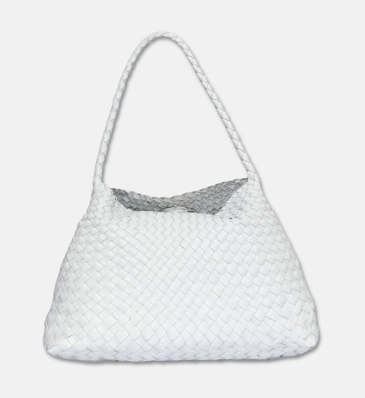 Dragon Diffusion Santa Maria Handbag, White, Packshot View