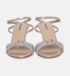 Lola Cruiz Alice Velvet Crystal Strap Sandals, Packshot View