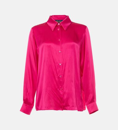 Satin Long-sleeve Shirt