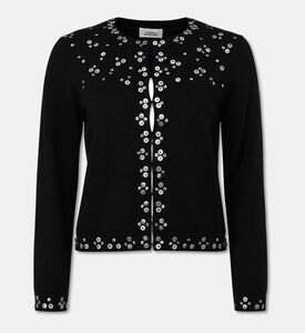 Isabel Marant Amaria Embellished Button Cardigan, Packshot View