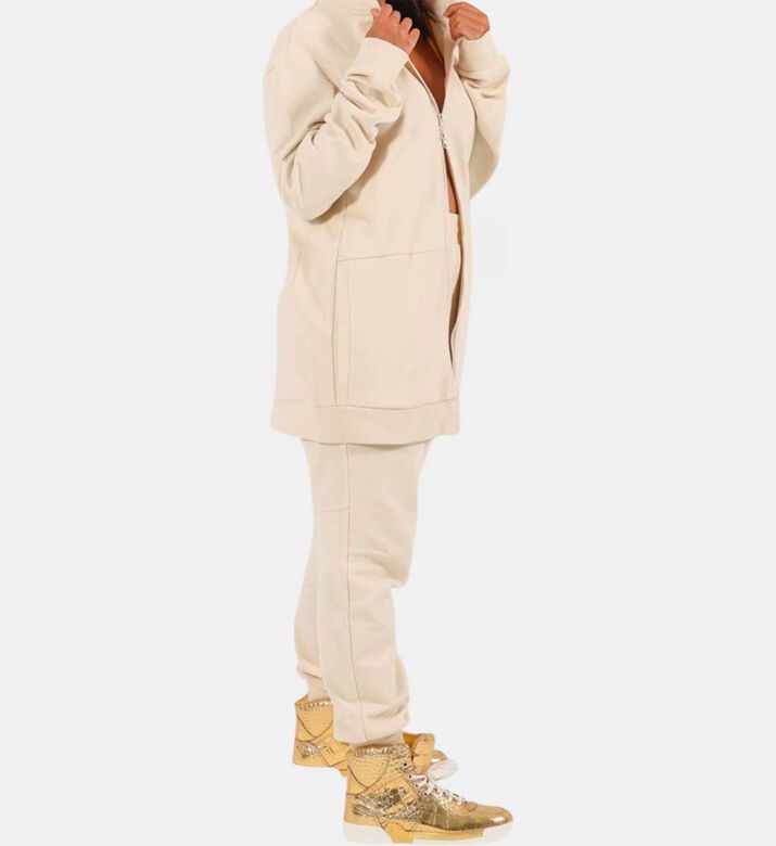 Unisex Side Logo Motif Relaxed-fit Sweatpants