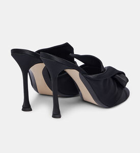 Bow High-heel Leather Sandals Bow High-heel Leather Sandals