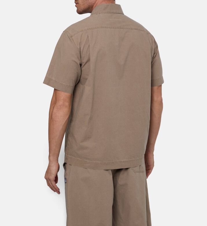 MM6 Flap Pockets Button Closure Shirt, Model View