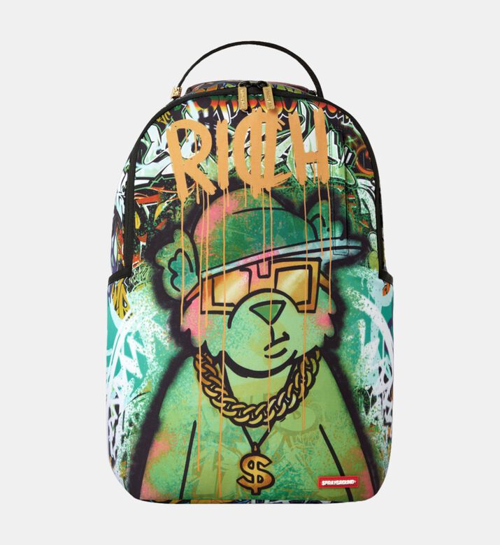 Sprayground Backpack Money Bear Graff, Packshot View