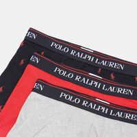 Logo Elastic Waist 3-piece Boxers Set