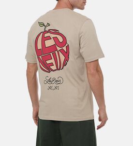 Les Deux Orchard Printed Crewneck T-shirt, Model View