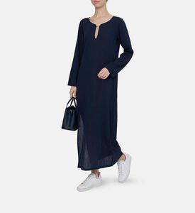Delia V-neck Long-sleeve Dress