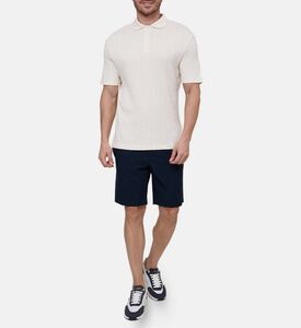 قميص بولو قصير الأكمام قطن عضوي