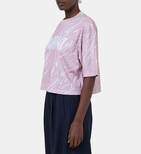 تيشيرت قصير بأكمام قصيرة